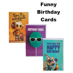 Birthday Greeting Card & Envelopes -Funny 